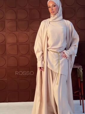 Brand New 4-Piece Jasmine Princess Style Abaya Set